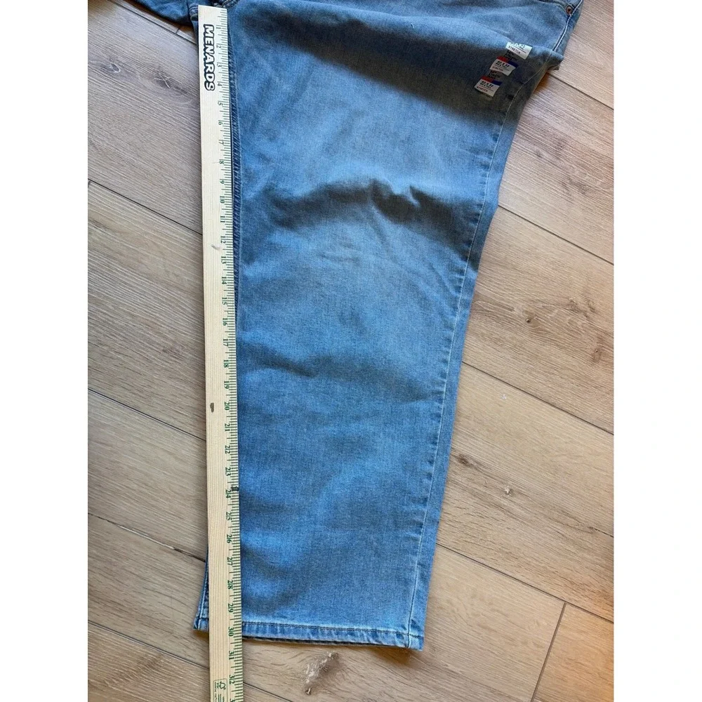 Levis 541 Athletic Taper Jeans Mens 60x32 Big & Tall Light Wash Stretch Denim‎